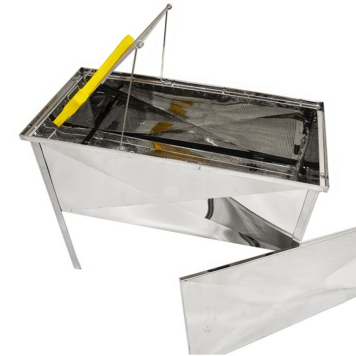 Odvíčkovací stůl s víkem - 100 cm - něm.