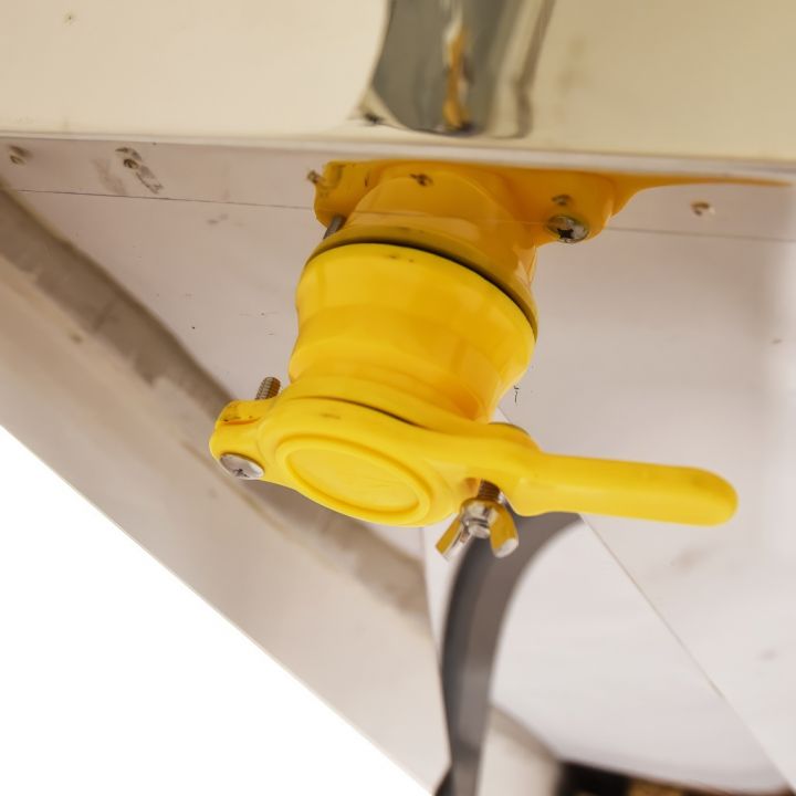 Odvíčkovací stůl s víkem - 100 cm - něm.