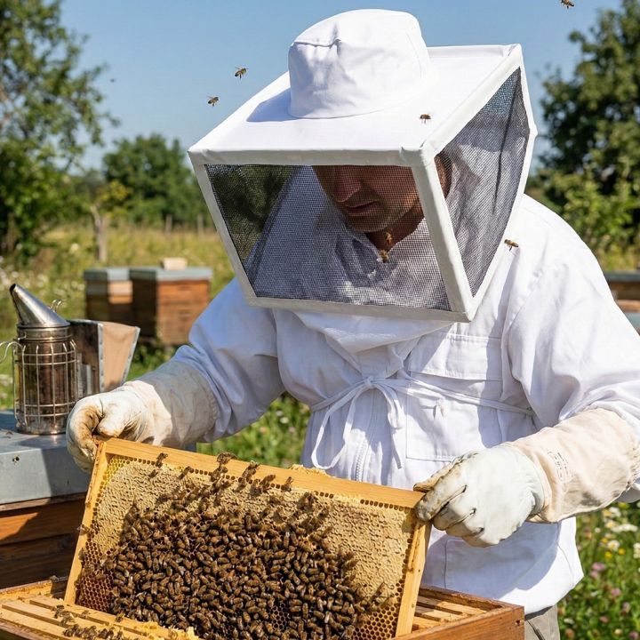 Ochranná kukla včelařská - USA
