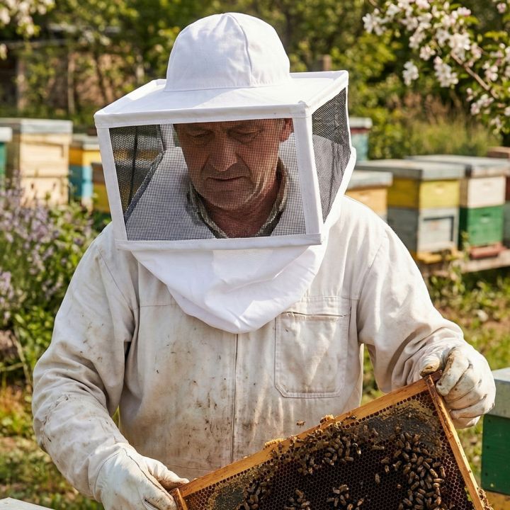 Ochranná kukla včelařská - USA