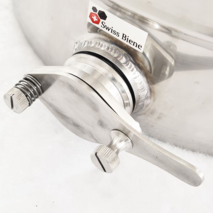 Stáčecí nádoba Mellarius MiniLine 200 kg - nerez kohout