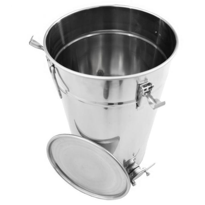 Stáčecí nádoba Mellarius MiniLine 400 kg - nerez kohout