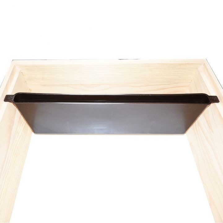 Krmítko na 1 rámek langstroth 2/3 159 - hnědé