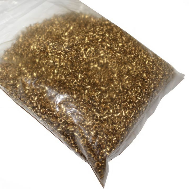 Zděře na výplet rámků 500 ks - měděné pokovení