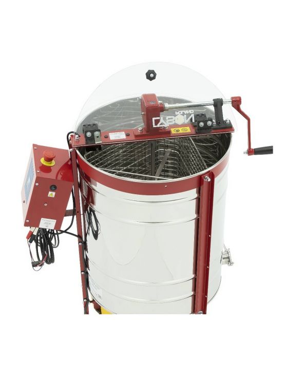 medomet-tangencialni-3ramkovy-rucni-elektricky-fi-500-mm-univerzalni1.jpg_product Medomet Lysoň Clasic 3 r. klika + elektrický 12/230V P50