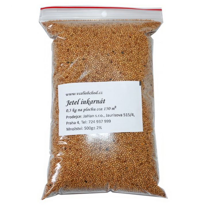 Jetel inkarnát - 0,5 kg
