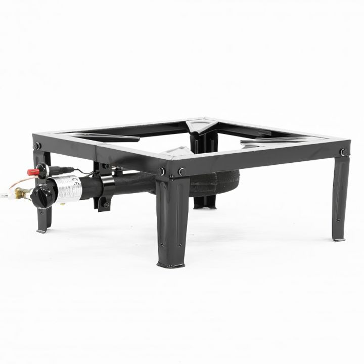 Průmyslový plynový vařič - čtverhranný - piezo - bez regulátoru