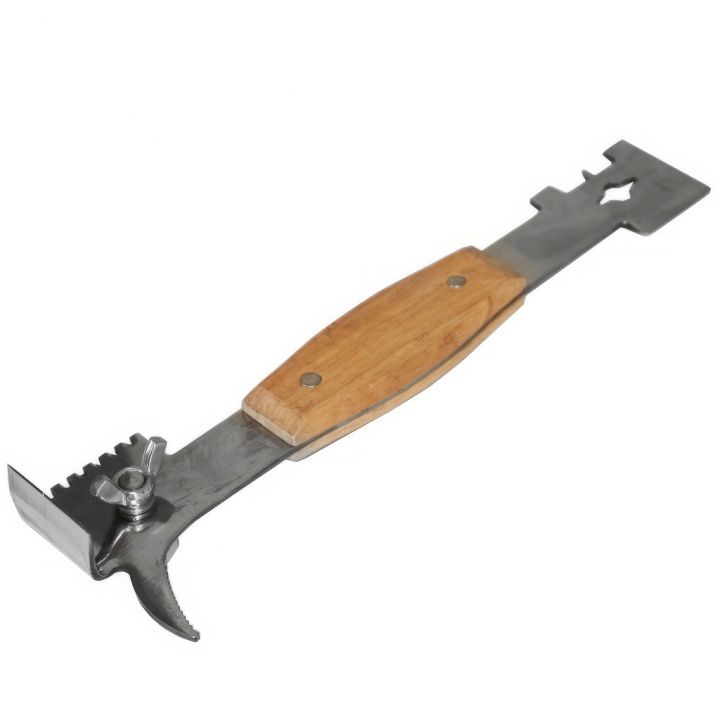 Rozpěrák Mellarius 5v1 velký nerez s dřev. drž. 28 cm