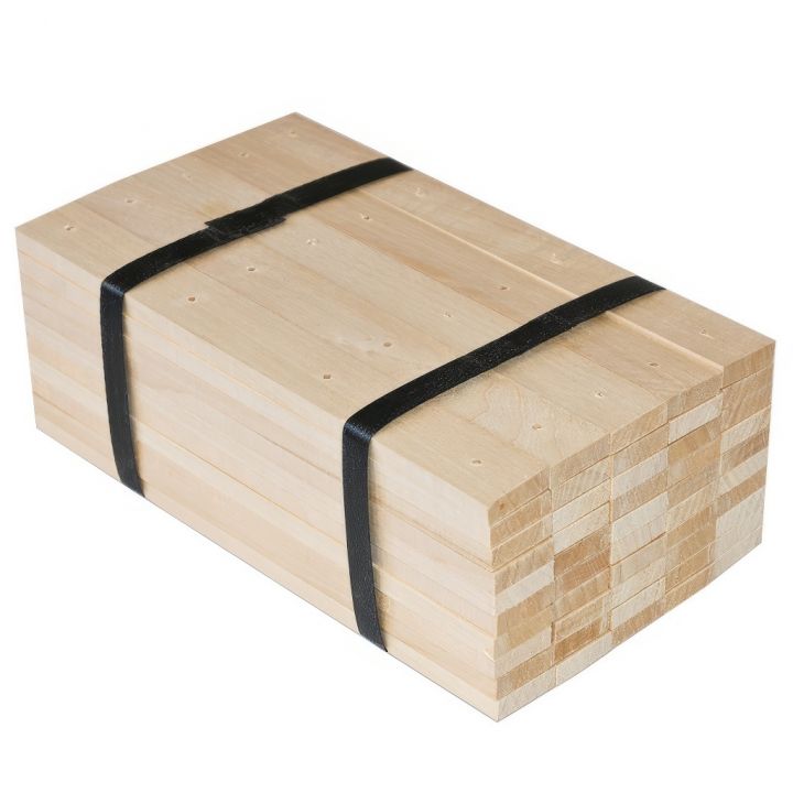 Přířezy na rámky 39x24 předvrtané - lípa, 50 kusů