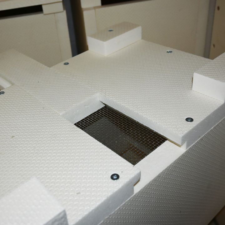 Plemenáč styrodurový Langstroth 3/4 - 6 rámků - AKCE