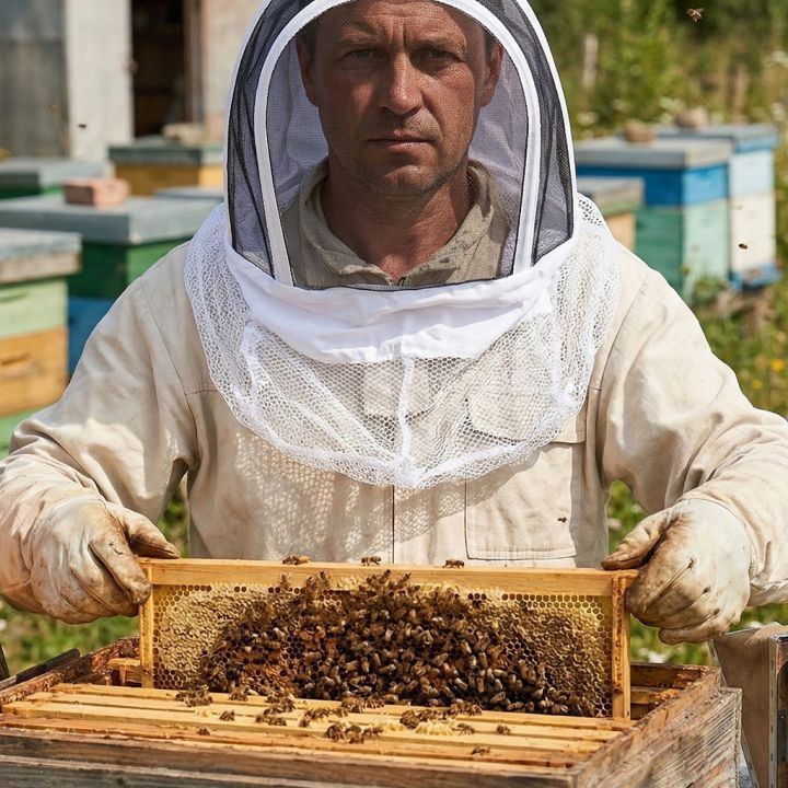 Ochranná kukla Mellarius se závojem