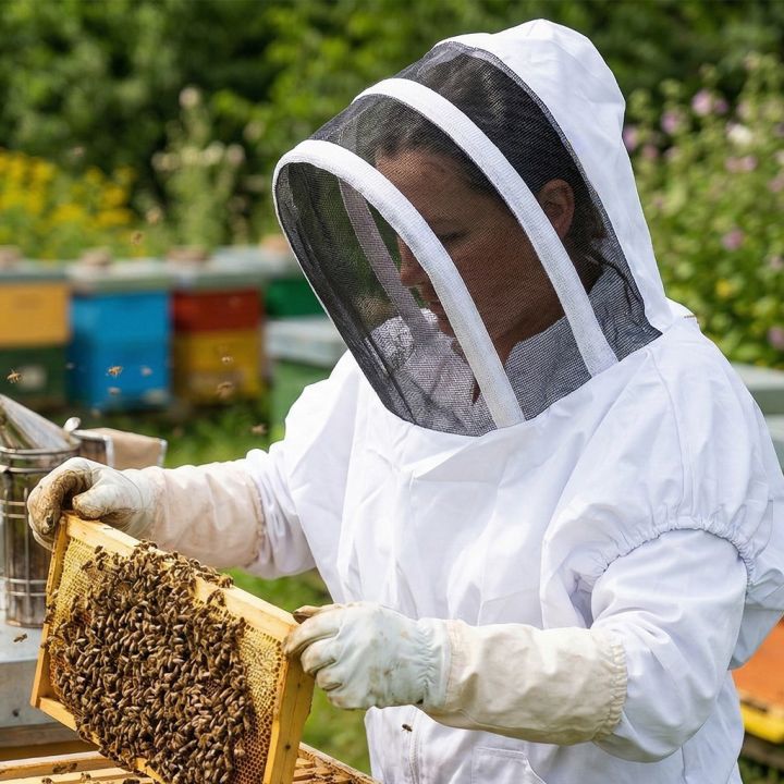 Ochranná kukla Mellarius s bavlněným plátnem