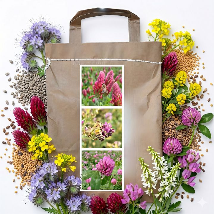 Nektarodárná směs pro včely jednoletá jarní - 1 kg