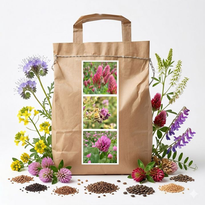 Nektarodárná směs pro včely jednoletá jarní - 1 kg