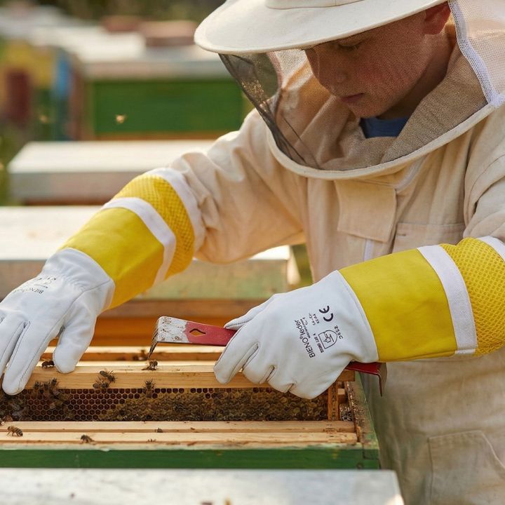 Dětské rukavice Bieno®Leather 4