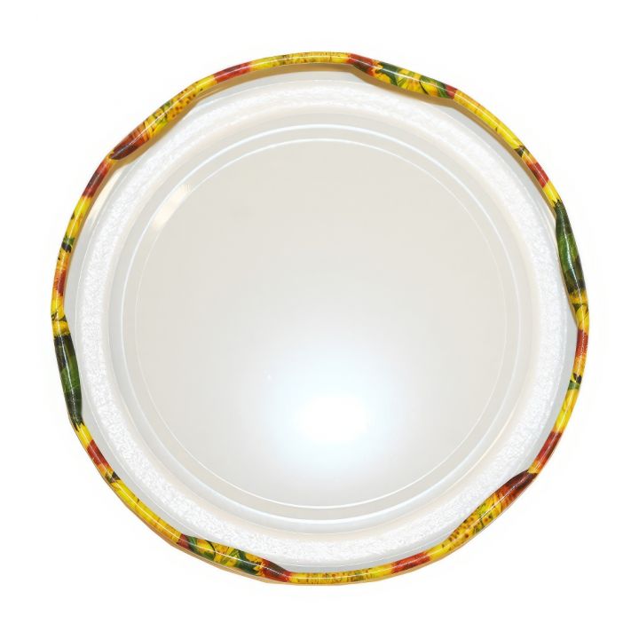 Víčko na sklenici TO 82 - včela na slunečnici - HO6