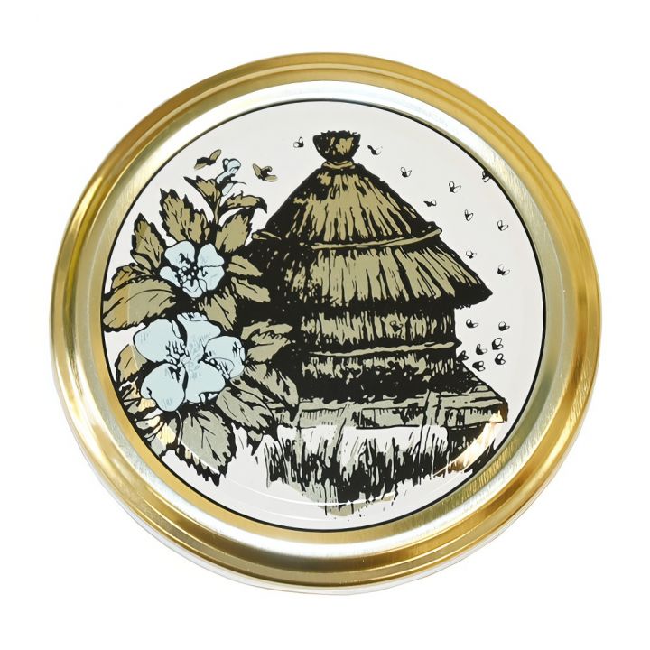 Víčko na sklenici TO 82 - úl se včelami