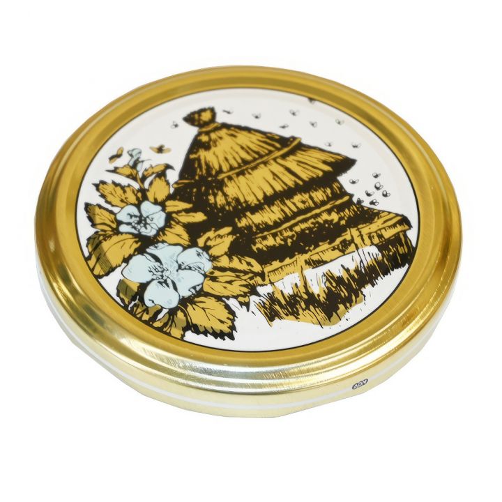 Víčko na sklenici TO 82 - úl se včelami