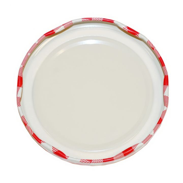 Víčko na sklenici TO 82 - Karo červené