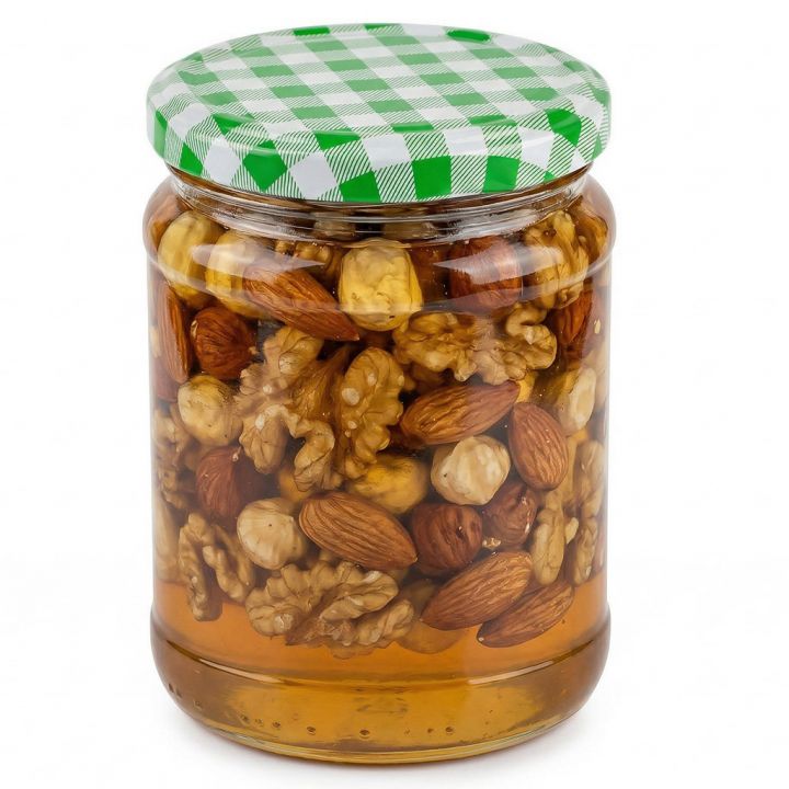 Víčko na sklenici TO 82 - Karo zelené