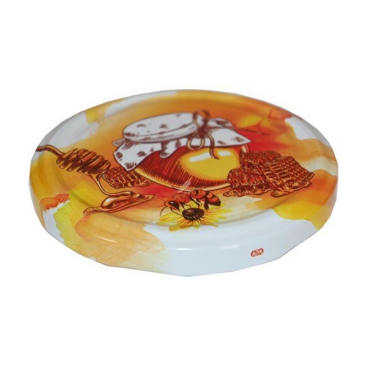 Víčko na sklenici TO 82 - Malovaná sklenice - HO22