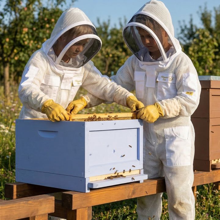 Dětská včelařská kombinéza s ventilací Elegant Bee vel.: S-XXL