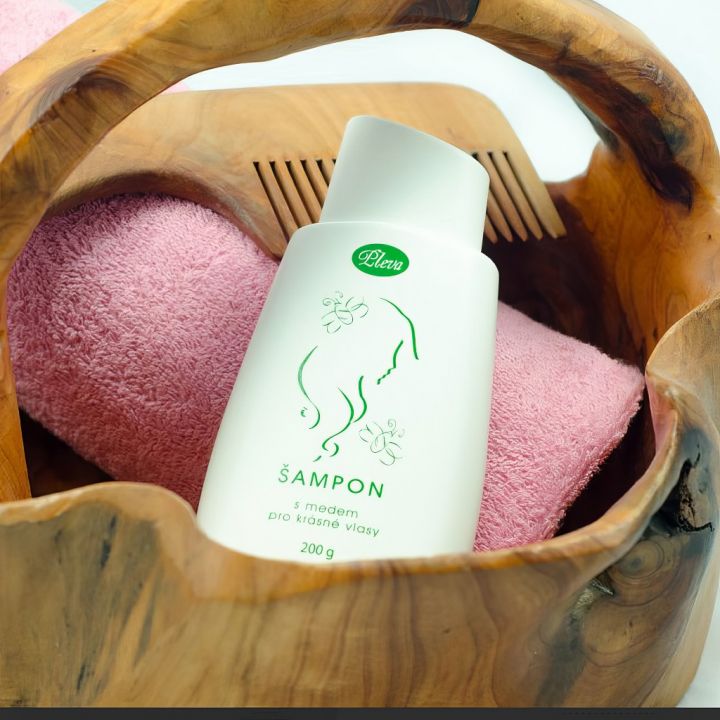 sampon-s-medem-krasne-vp-02.jpg_1 Pleva Šampon s medem pro krásné vlasy - 200 g