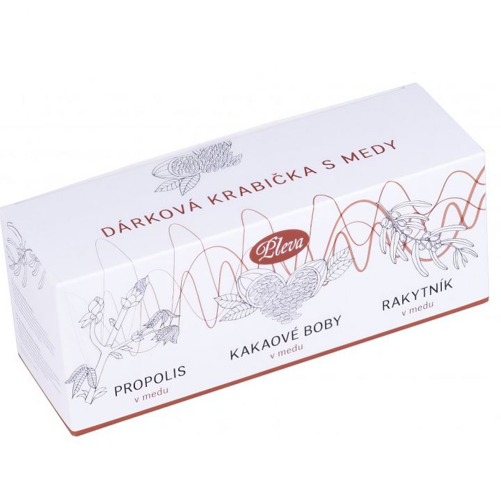 propolis-rakytnik-kakao-2.jpg_1 Pleva medy - propolis, kakaové boby a rakytník v medu - 3 x 170 g