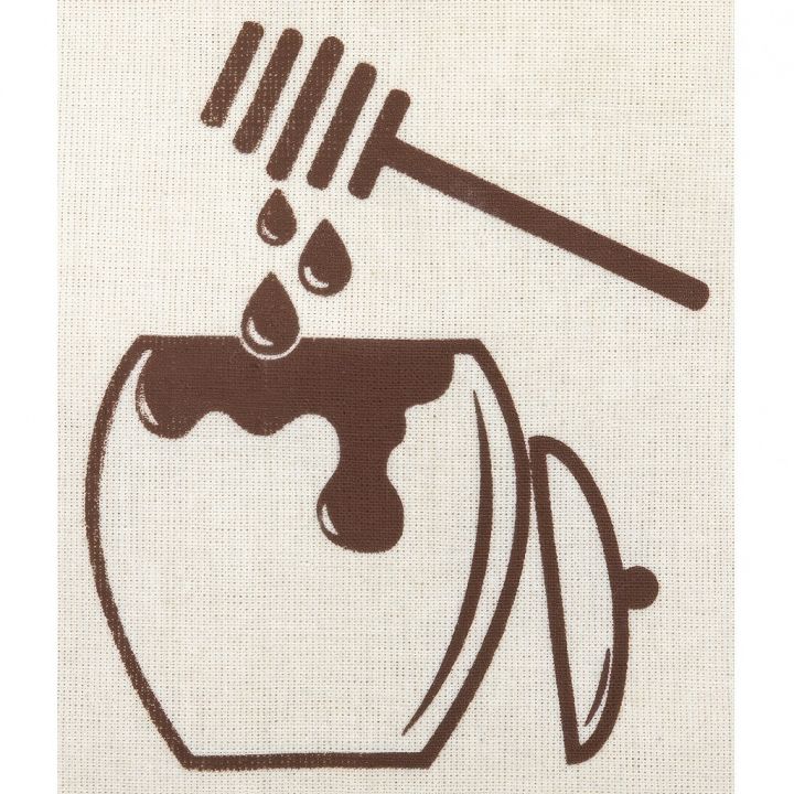 64103b.jpg_1 Pytlík na sklenici medu ApiSina s motivem "sklenice medu"