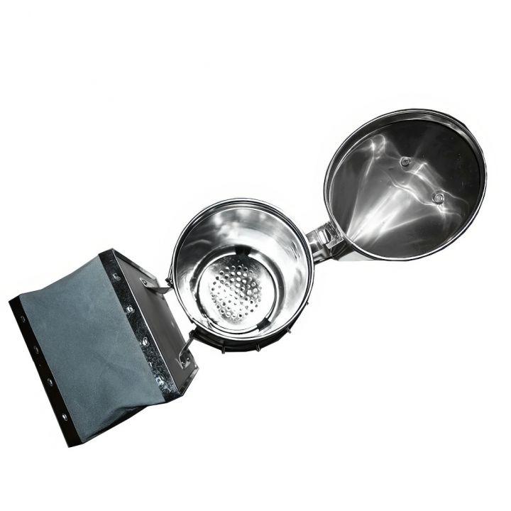 Dýmák (kuřák) - vysoký - nerezový (max) 33 cm