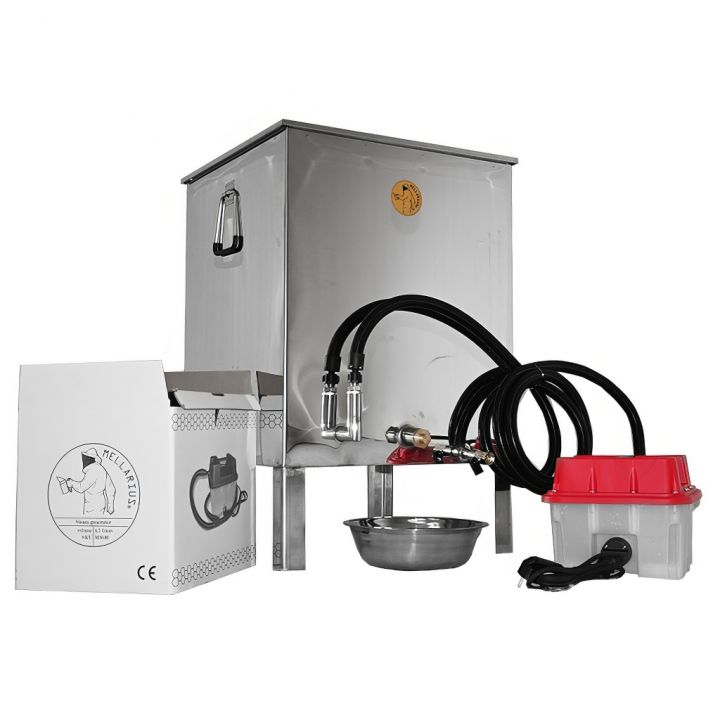 varak-3916-1.jpg Vařák na vosk Mellarius s vyvíječem páry 50 x 50 cm