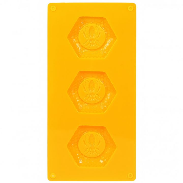 83363b.jpg_1 Silikonová forma včela na plástvi