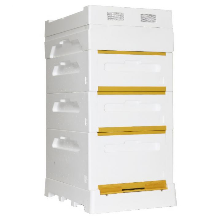 Polystyrenový úl Langstroth na 8 r. komplet - 2v1nk