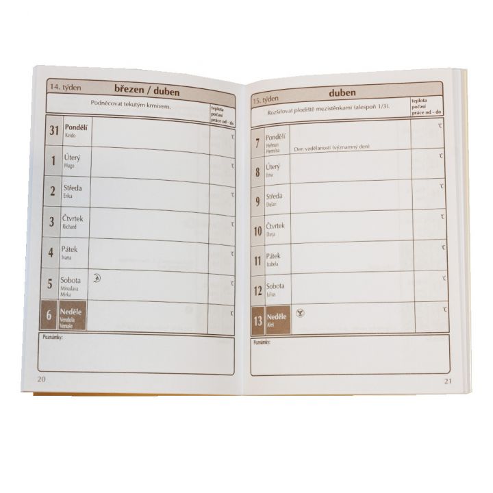 Včelařský zápisník 2024