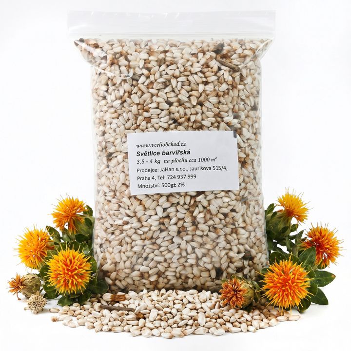 Světlice barvířská saflor - 0,5 kg