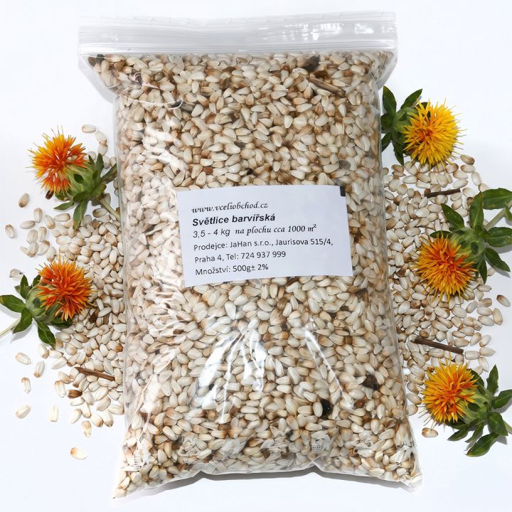 Světlice barvířská saflor - 0,5 kg