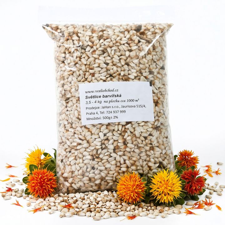 Světlice barvířská saflor - 0,5 kg