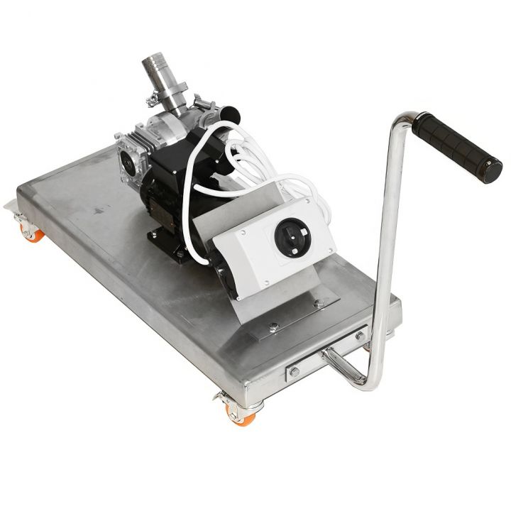 cerpadlo-M5733-04.jpg_1 Čerpadlo na med Mellarius, 230V, 0,37 kW, s platformou