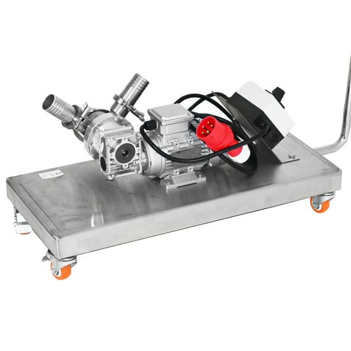 cerpadlo-M5734-02.jpg_1 Čerpadlo na med Mellarius, 400V, 0,37 kW, s platformou