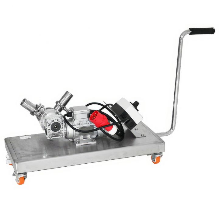 cerpadlo-M5734-03.jpg_1 Čerpadlo na med Mellarius, 400V, 0,37 kW, s platformou