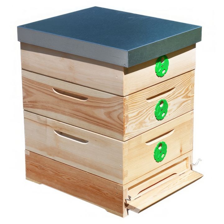 Včelí úl Langstroth - 3 x 2/3 (159) 10 r. - cinkovaný