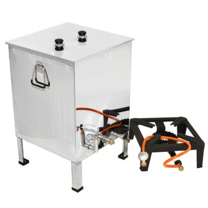 Vařák na vosk Mellarius s plynovým vařičem 50 x 50 cm