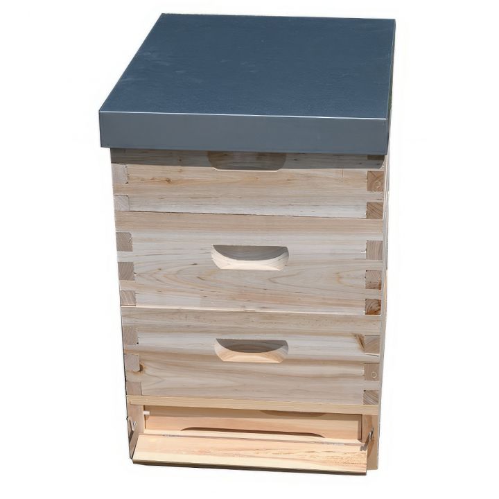 L9005-lanstroth-3x159-02.jpg_1 Včelí úl Langstroth 3 x 2/3 (159) - 10 r. - cink