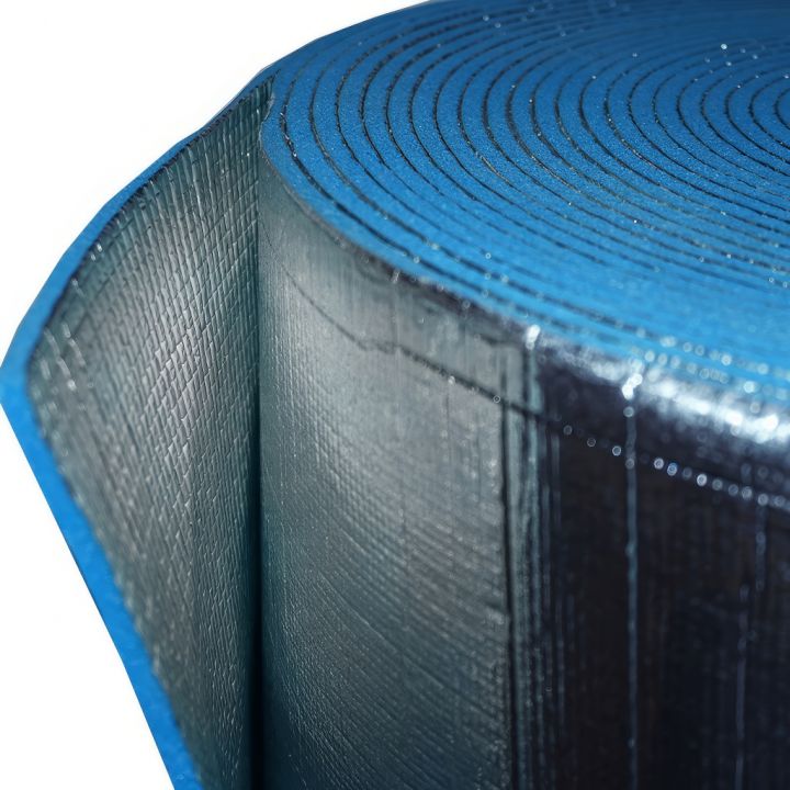 Hliníkem potažená XPE izolační pěna 8mm - role - 1,35 x 22,5 m