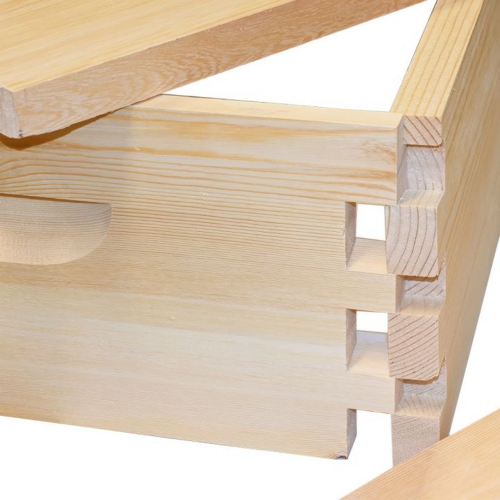 Nástavek Langstroth - 3/4 (185 mm) - 10 r. - cinkovaný - rozložený