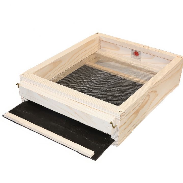 Celozasíťované varroa dno - nerez - Langstroth - 10 r.