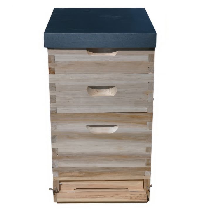 dadant-2x159+285-04.jpg_1 Včelí úl Dadant 1x(285) + 2x2/3(159) - 10 r. - cink