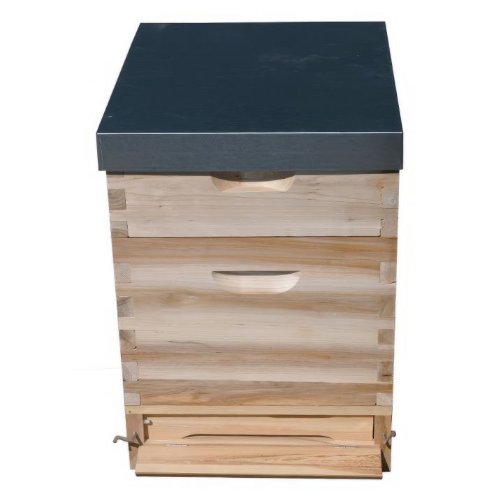 dadant-1x159+285-06.jpg_1 Včelí úl Dadant 1x(285) + 1x2/3(159) - 10 r. - cink