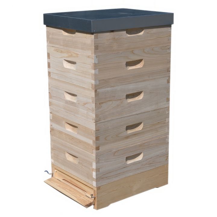 L9006-lanstroth-5x159-06.jpg_1 Včelí úl Langstroth 5 x 2/3 (159) - 10 r. - cink