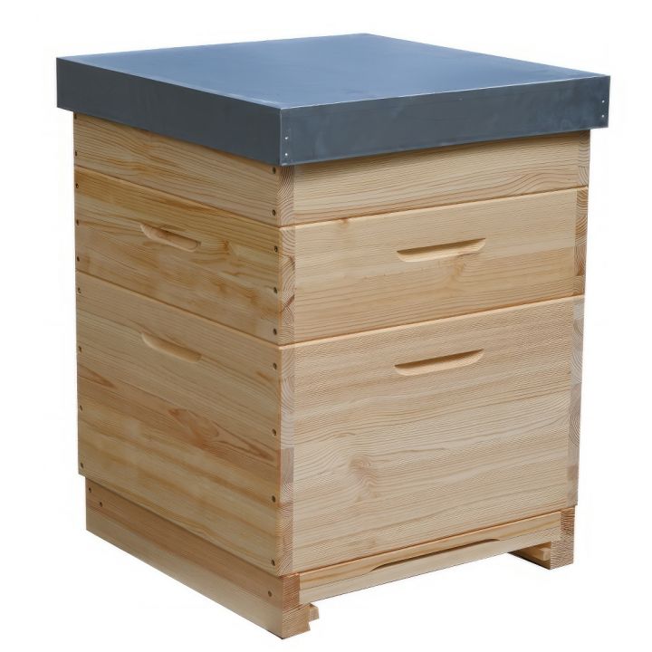 Dřevěný úl Dadant US na 12 rámků - 1x 285 + 2x 141